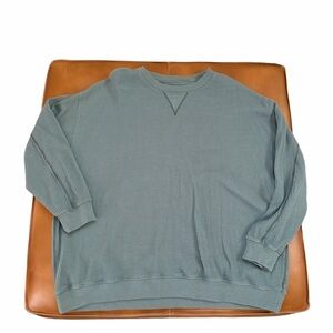 Aerie Waffle Knit Crewneck